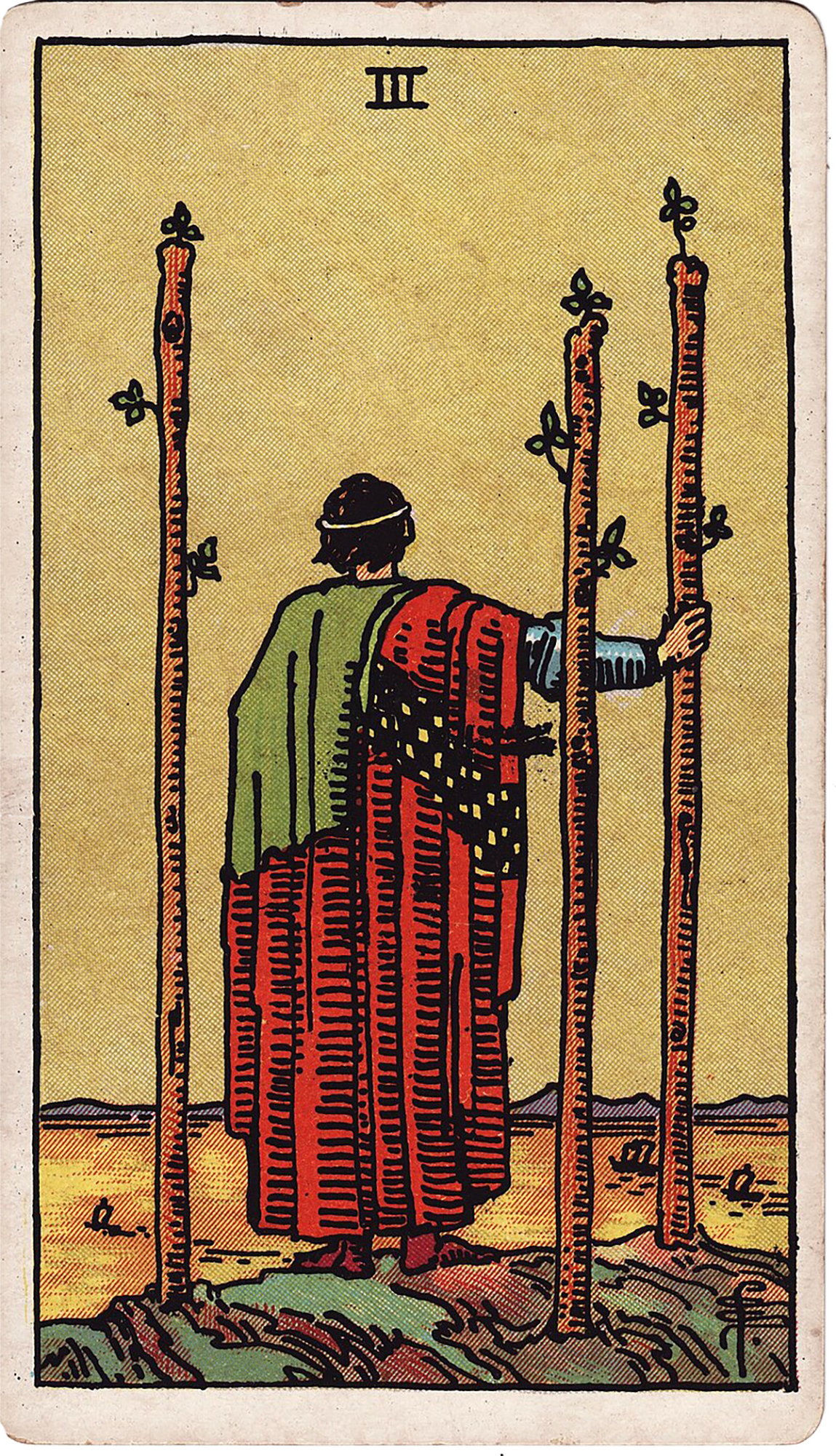 3 of Wands Tarot card
